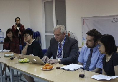 Buổi khảo sát và hỗ trợ cho dạy học STEM