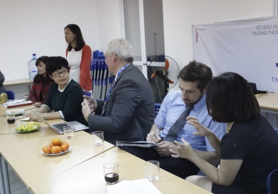 Buổi khảo sát và hỗ trợ cho dạy học STEM